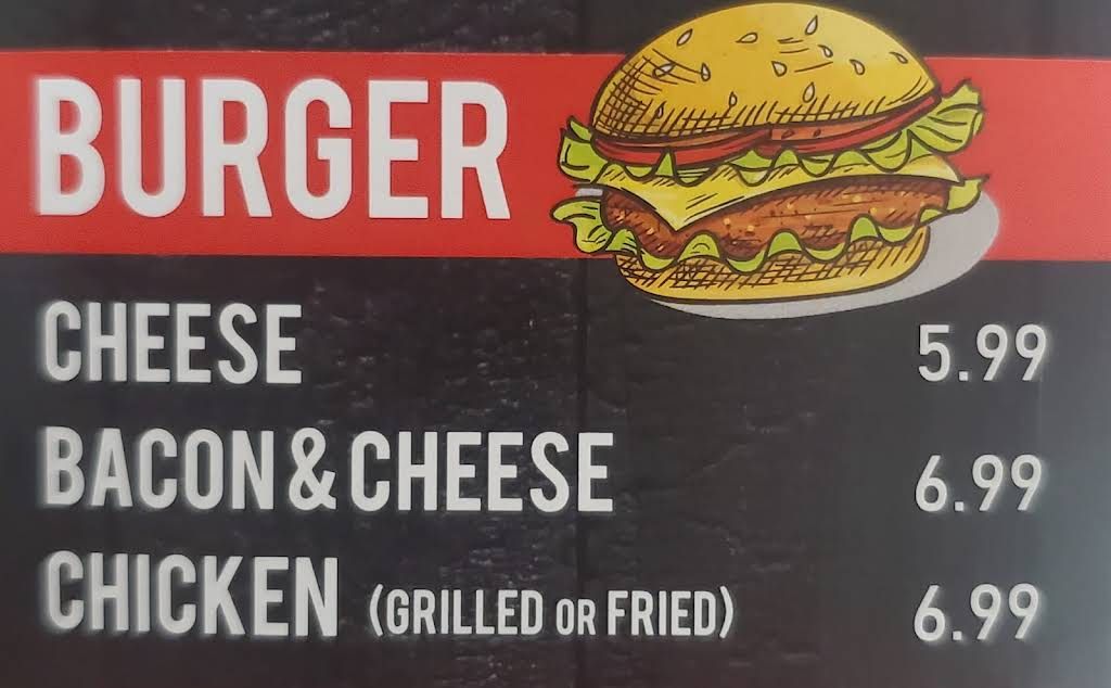 Wing it Menu 8